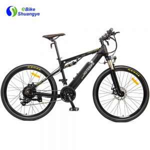 Electric bicycle with rear suspension 48v 500w bikes for men from China 26” 27.5”29”