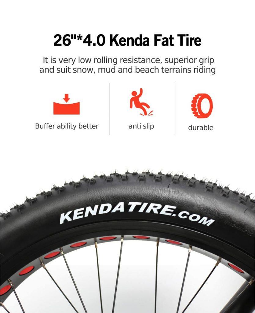 2000w fat tire electric bicycle fat wheel bike 48v 500w 60v 750w 1000w mountain bike for sale - fat tire electric bike - 4