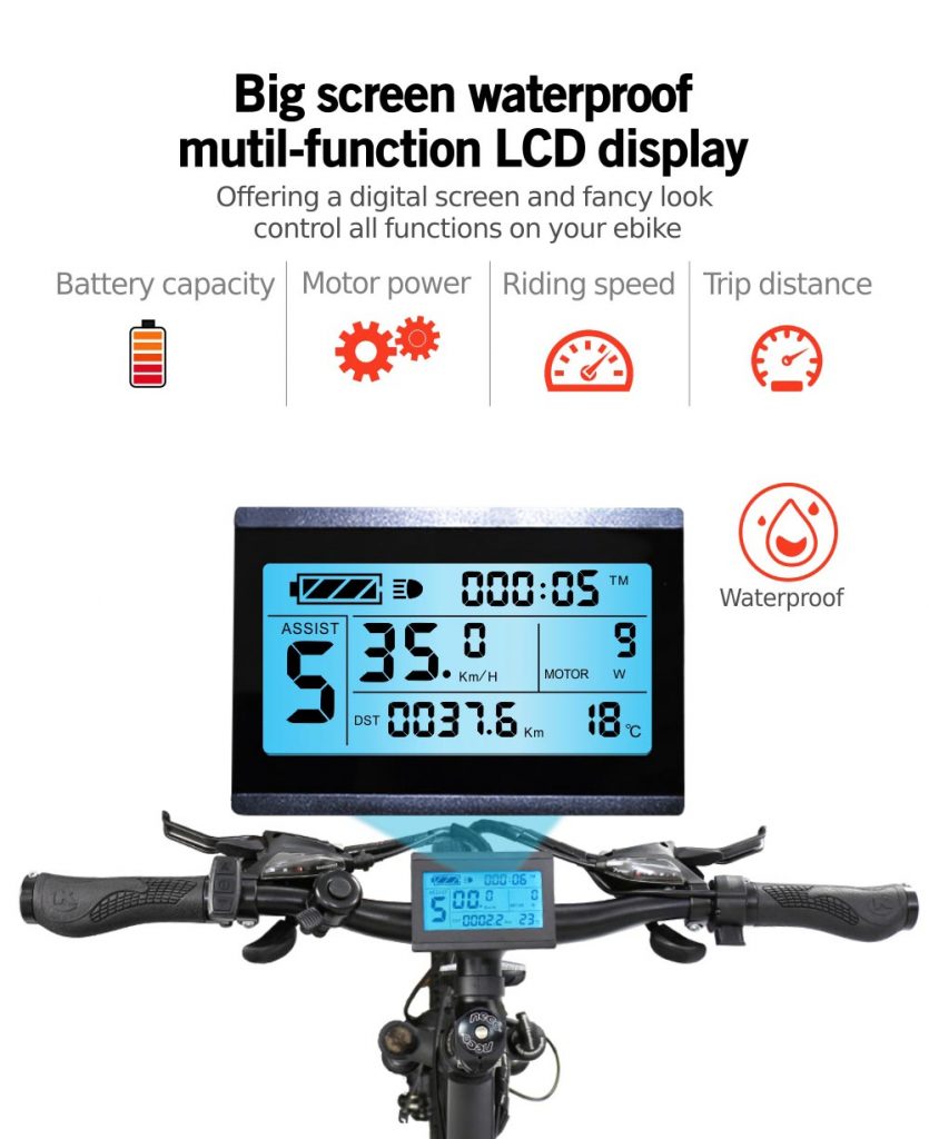 36V intelligent brushless aluminum cheap electric mountain bike china bicycle near me - electric mountain bike - 6