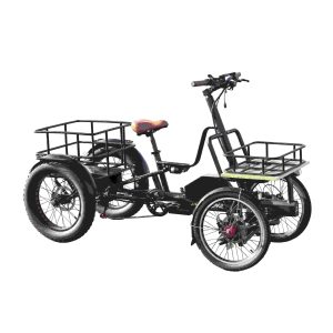 new design 4 wheels cargo bike electric 4 wheel electric bike adult four wheel cargo electric bike