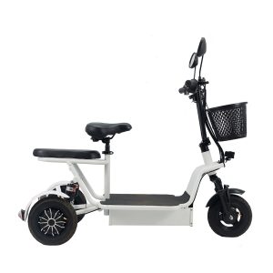 500W Cheap Two Seater Electric Scooter Electric Bicycle Adult Passenger Car Three Wheeled Electric Tricycle